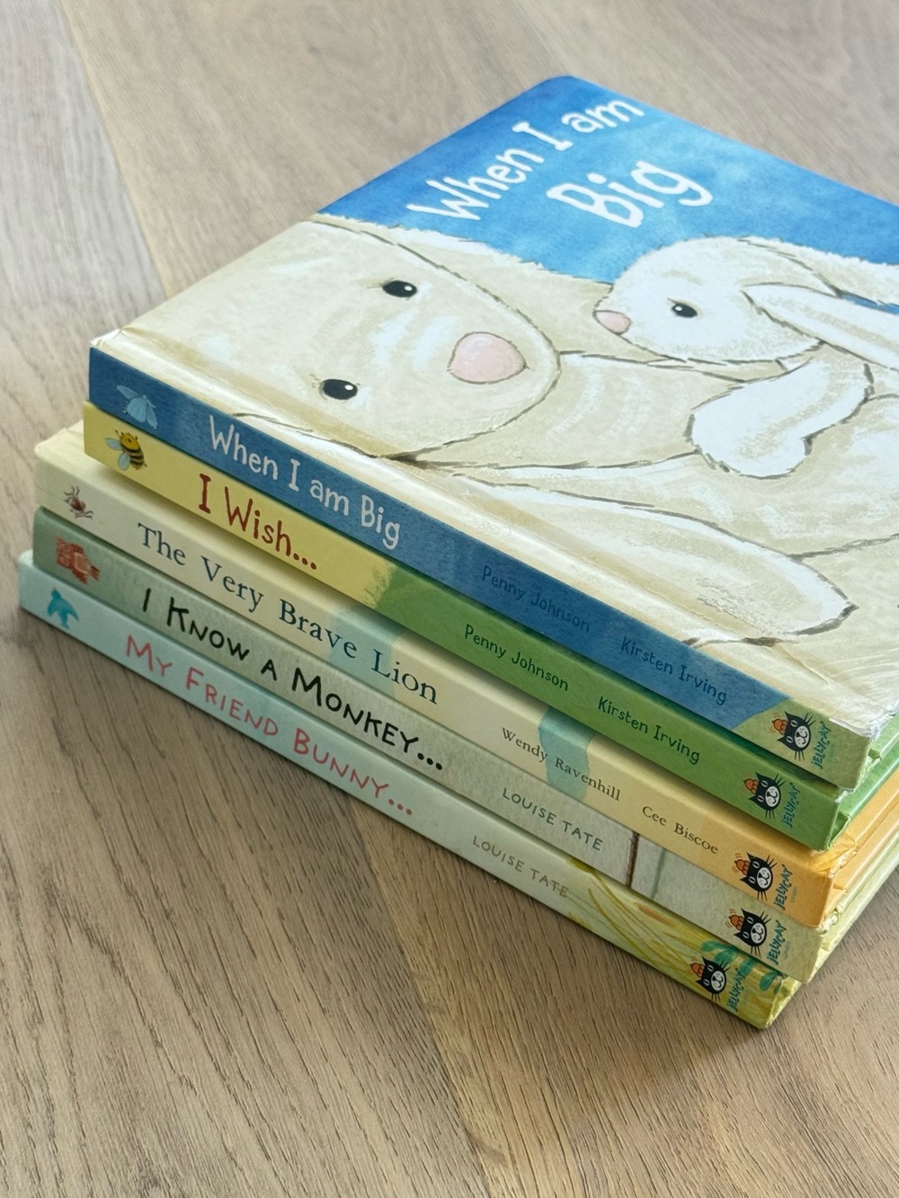Jellycat book bundle of 5